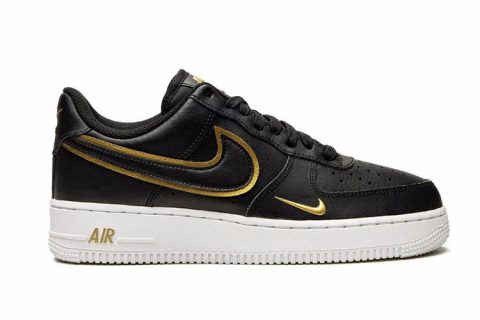Nike Air Force 1 Low '07 Sneakers Zwart-Goud