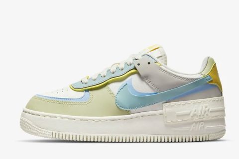 Nike Air Force 1 Shadow Sneakers Groen-Blauw
