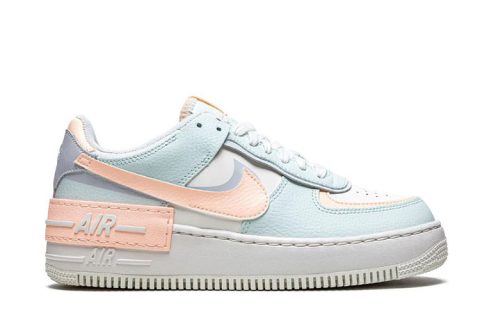 Nike Air Force 1 Shadow Sneakers Lichtblauw