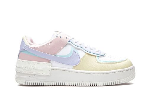 Nike Air Force 1 Shadow Sneakers Wit-Paars