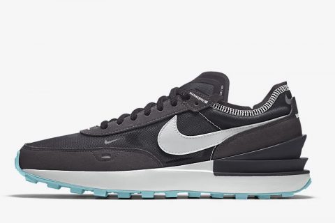 Nike x Sacai x Fragments LD Waffle Sneakers Zwart-Wit
