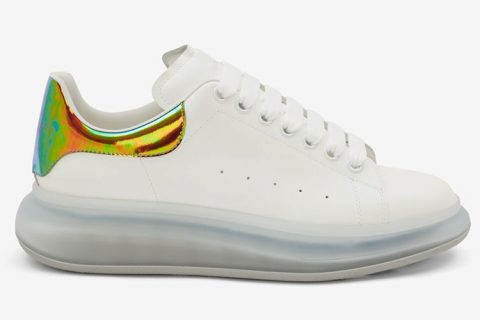 Alexander McQueen Oversized Sneakers White/Blue