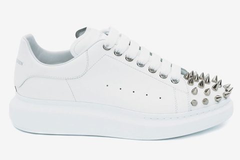 Alexander McQueen Oversized Sneakers Spike Wit