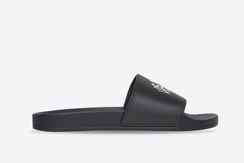 Balenciaga Pool LOS ANGELES Slippers Zwart