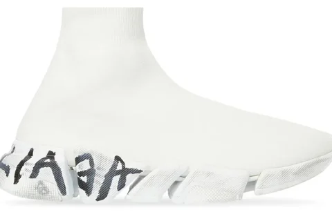 Balenciaga Speed Trainers 2.0 Graffiti Recycled Wit