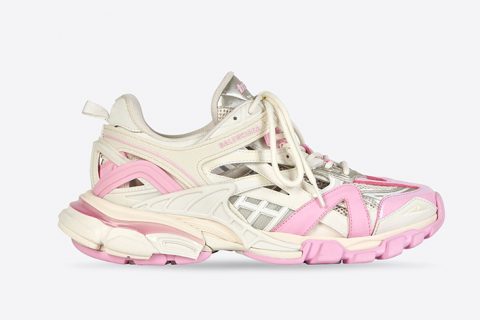 Balenciaga Track.2 Trainers Beige-Roze