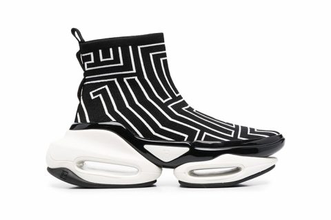 Balmain B Bold heren sneaker zwart/wit