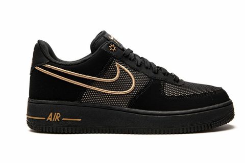 Nike air force 1 '07 heren sneakers zwart