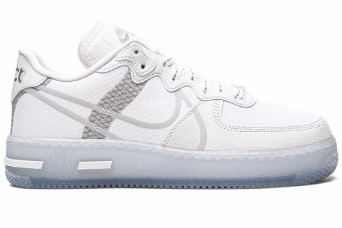 Nike Air Force 1 Low React White Ice Sneakers Wit