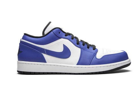 Nike Air Jordan 1 Low Game Royal Sneakers Blauw-Wit