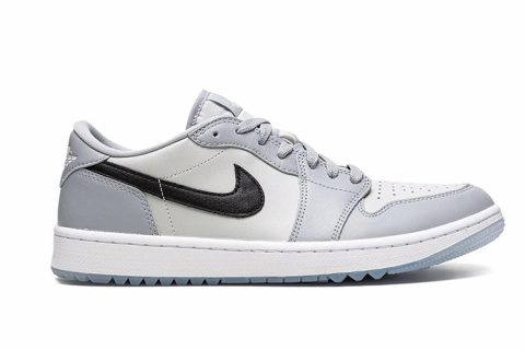 Nike Air Jordan 1 Low Sneakers Lichtblauw