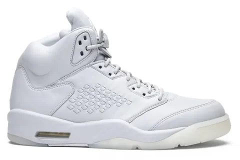 Nike Air Jordan 5 Retro Premium Pure Platinum Sneakers