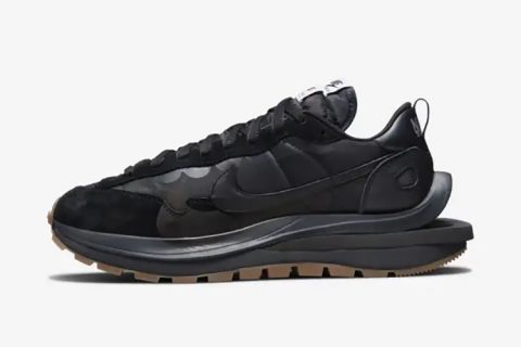 Nike x Sacai x Fragments LD Waffle Sneakers Zwart