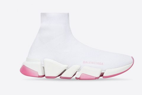 Balenciaga Speed Trainers 2.0 Clear Sole Sneakers