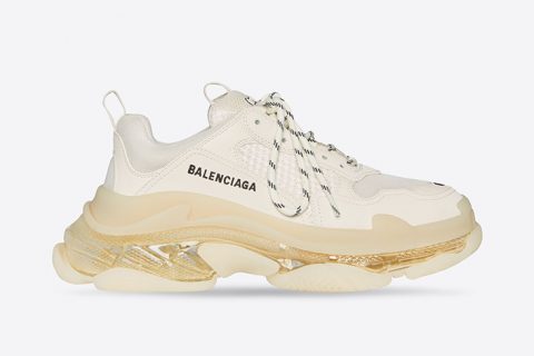 Balenciaga Triple S Clear Sole Beige