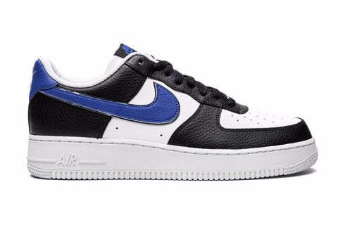 Nike Air Force 1 Low 1 07 LV8 Sneakers Zwart-Blauw