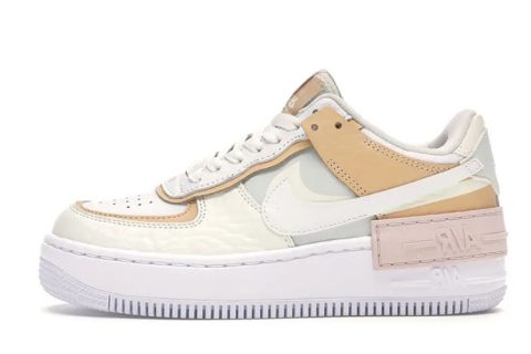 Nike Air force 1 Shadow Sneakers Beige-Wit