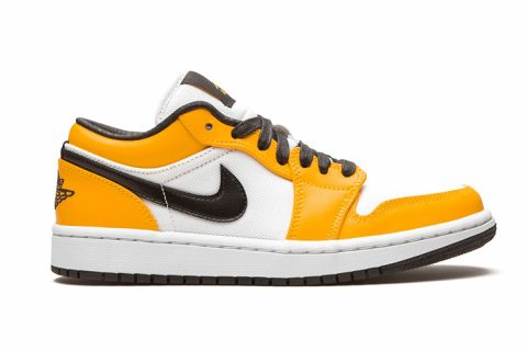 Nike Air Force 1 Low Sneakers Geel-Zwart