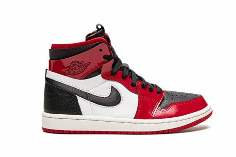 Nike Air Jordan 1 Zoom Air Comfort CMFT Sneakers Rood-Zwart