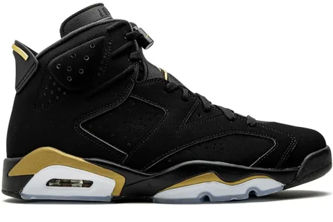 Nike Air Jordan 6 Retro DMP Sneakers Zwart-Goud