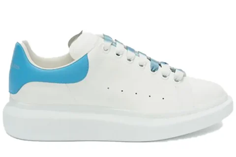 Alexander McQueen Oversized Sneakers Wit-Blauw