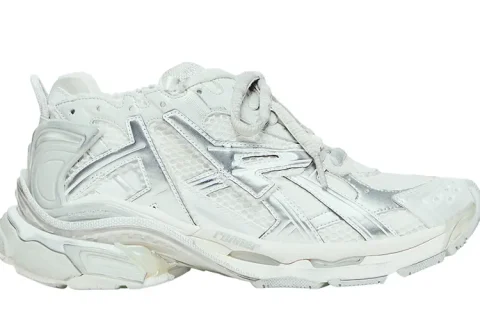 Balenciaga Runner Sneakers Wit-Zilver