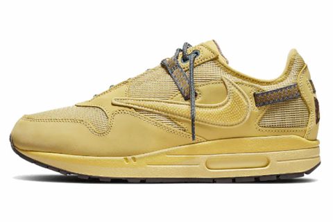 Nike Air Max 1 Travis Scott Cactus Jack Saturn Gold Heren Sneakers