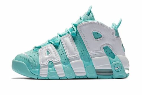 Nike Air More Uptempo Sneakers Island Green