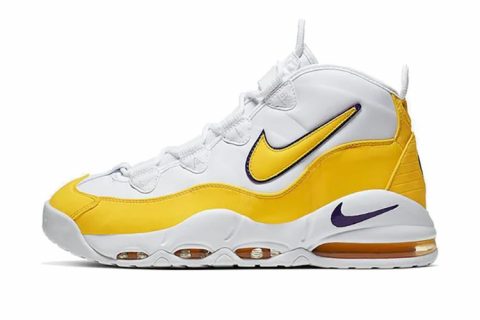 Nike Air Uptempo 95 Lakers Sneakers Wit-Geel