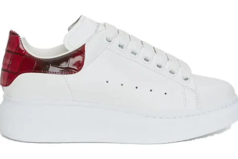 Alexander Mcqueen Oversized Sneakers Welsh red
