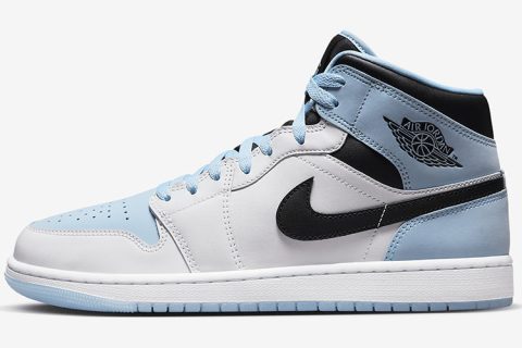Nike Air Jordan 1 Mid SE Ice Blue Sneakers