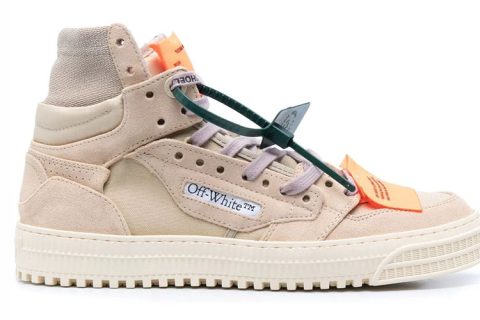 Off-White Court High 3.0 Sneaker Beige