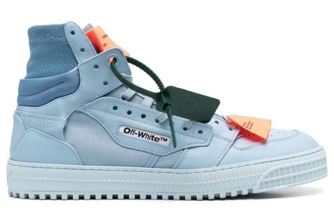 Off-White Court High 3.0 Sneaker Blauw