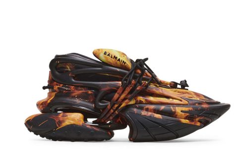 Balmain Unicorn Fire Sneakers Zwart