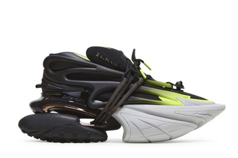 Balmain Unicorn Sneakers Zwart-Wit