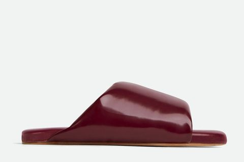 Bottega Veneta Cushion heren slippers – rood