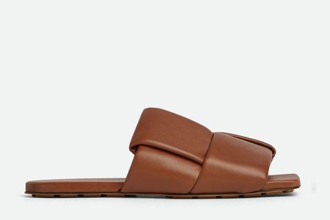Bottega Veneta Patch heren slippers – bruin