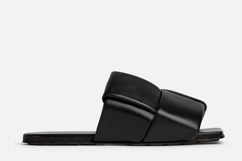 Bottega Veneta Patch heren slippers – zwart