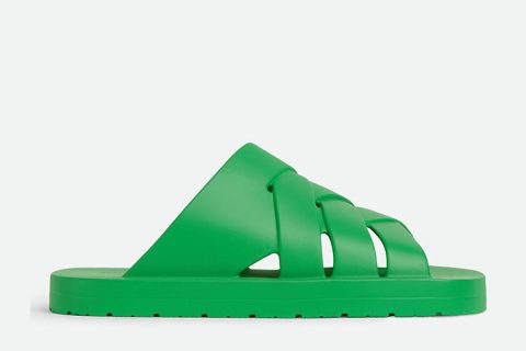 Bottega Veneta Flintston heren slippers – groen