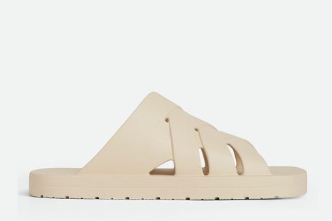 Bottega Veneta Flintston heren slippers – wit