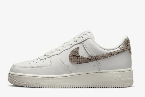Nike Air Force 1 07 Low dames sneakers – wit/beige