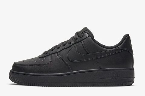 Nike Air Force 1 07 Low dames sneakers – zwart