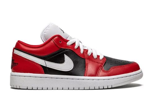 Nike Air Jordan 1 Low Chicago Flip Sneakers Rood