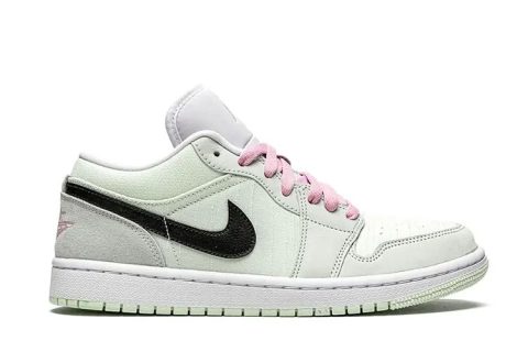 Nike Air Jordan 1 Low SE Barely Green Sneakers