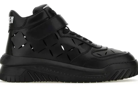 Versace Odissea Slashed Sneakers Zwart