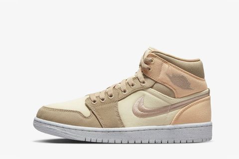 Nike Air Jordan 1 Mid SE Canvas Khaki