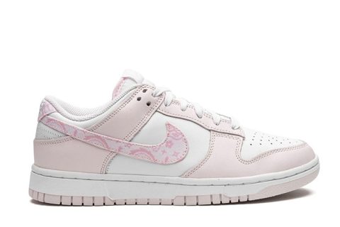 Nike Dunk Low Paisley Sneakers Lichtroze