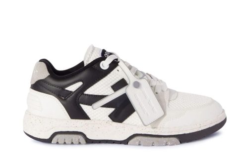 Off-White Out Of Office Low Sneaker Wit-Zwart