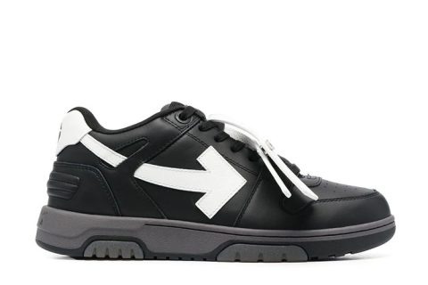 Off-White Out Of Office Low Sneaker Zwart