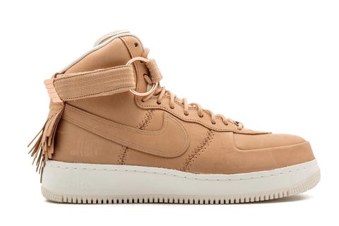 Nike Air Force 1 High Sneakers Beige-Wit